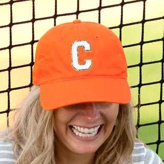 C Clemson Varsity Letter Cap #L190-ORG-PCRMC