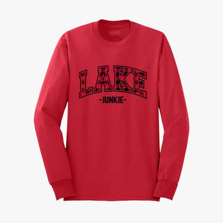 Buffalo Check Lake Junkie Long Sleeve Shirt #HPLS-REDLG-BCHLAKEJ