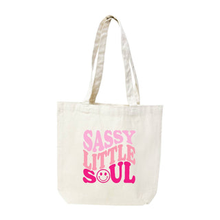 Sassy Little Soul Small Canvas Tote