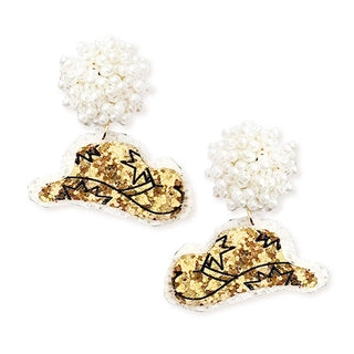 Shania Hat Earrings