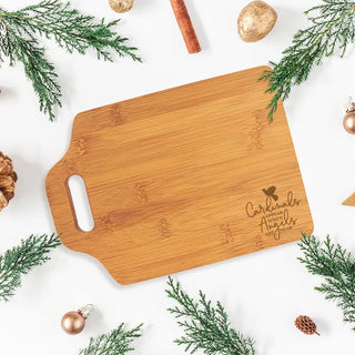 Angels are Near Cardinal Small Cutting Board
