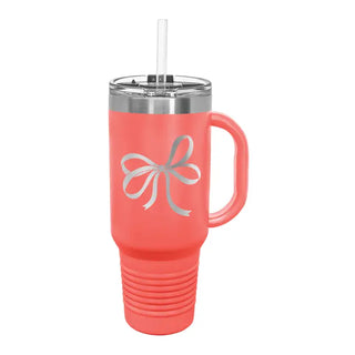 Darling Bow Travel Mug #TWB40-BOW24