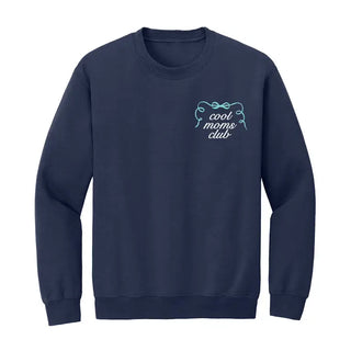 Cool Moms Club Embroidered Sweatshirt #MSW-BOWCMC
