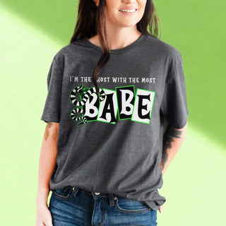 Ghost With the Most T-Shirt #HPTS-BLKLG-GBABE