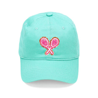 Tennis Glitter Patch Cap