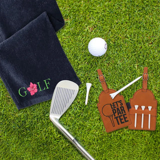 Let's Par Tee Golf Tee Holder #L2029-BLK-PAR24