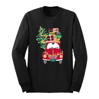 Christmas Delivery Long Sleeve Shirt #HPLS-BLKLG-CHRIST