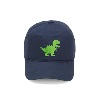 Dino Navy Kid's Cap #M185VL-NAVY-DINO