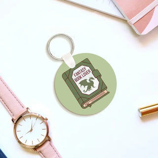 Fantasy Book Lover Keychain #SKC-RD-FANBOOK