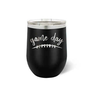 Game Day 12oz. Tumbler #TWB12-GD-BLK