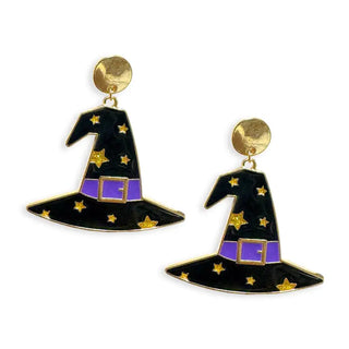 Made of Magic Earrings #VLJE857-WITCH