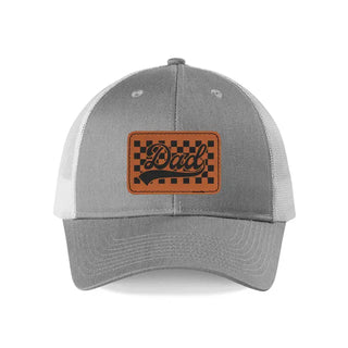 Dad Patch Snapback #L112-GRYWHT-P102-DAD