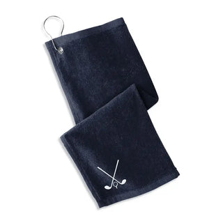 Golf Clubs Golf Towel #M421-NAVY-GOLFC