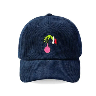Grinchmas Corduroy Cap
