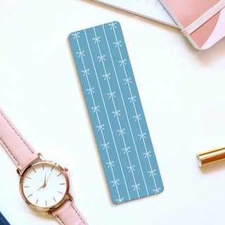 Blue Bows Bookmark