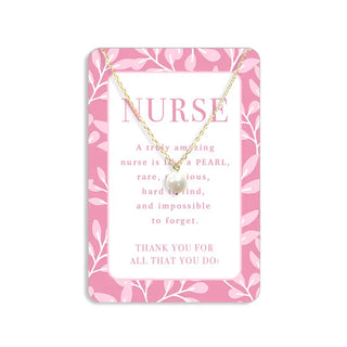 Nurses are Like Pearls Keepsake Card #VLJC-1415-NURPRL