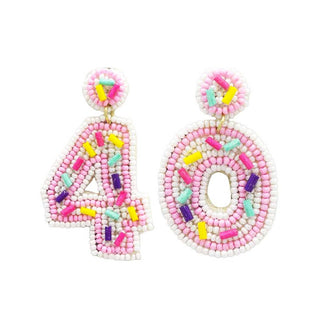 Forty & Fabulous Earrings #VLJE6090-40