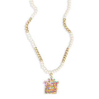Multi Glitter Present Tori Necklace