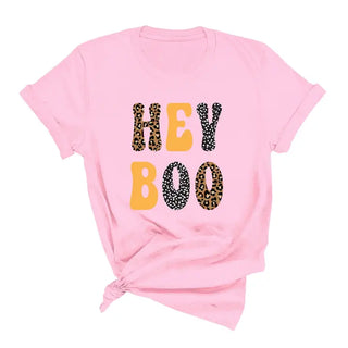 Leopard Hey Boo T-Shirt