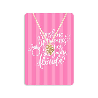 Florida Beaches Keepsake Card
