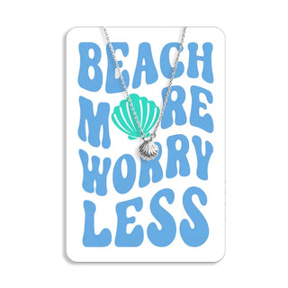 Beach More Keepsake Card #VLJC-1357SV-BMORE