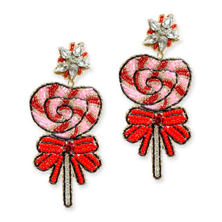 I'm a Sucker For You Earrings #VLJE6724-SHEART