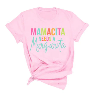 Mamacita T-Shirt #HPTS-NAVYSM-MARG23