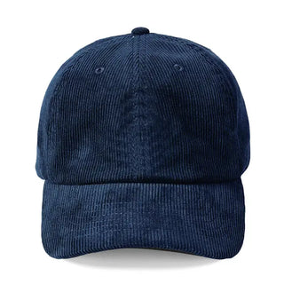 Corduroy Cap #M193VL-BLKCORD
