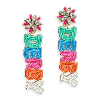 Derby Earrings #VLJE6015-MULTI