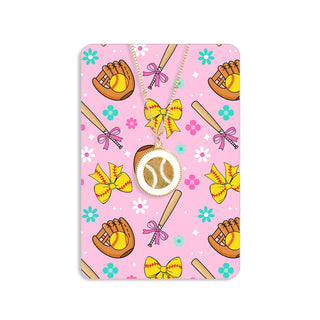 Softball Keepsake Card