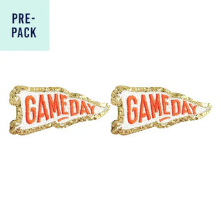 Orange Game Day Pennant Patch 1-10 pc Set #PACK-TAIL23-GDPEN-ORG