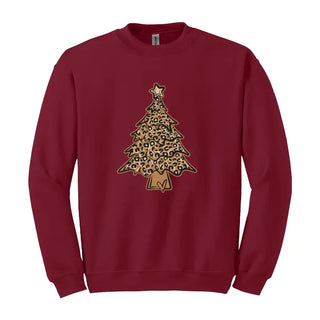 Leopard Christmas Tree Sweatshirt