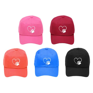Heart Paw Cap #M190VL-AQ-HRTPAW
