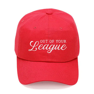 Red Out of Your League Cap