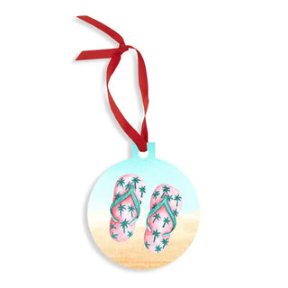 Beachy Little Christmas Ornament 16 pc Set #SO-PACK-BEACH