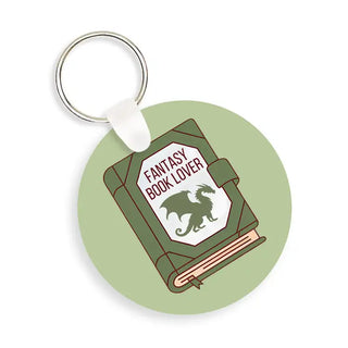 Fantasy Book Lover Keychain #SKC-RD-FANBOOK
