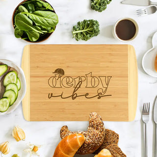 Derby Vibes Two-Tone Cutting Board