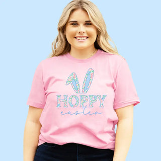 Hoppy Easter T-Shirt #HPTS-DTEALLG-HOP24