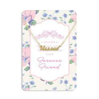 Mom Forever Friend Keepsake Card #VLJC-045GD-FF25