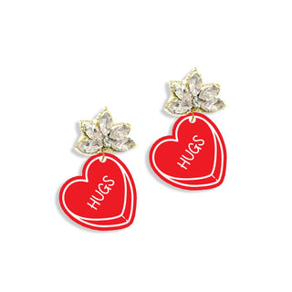 Hugs Heart Candy Earrings