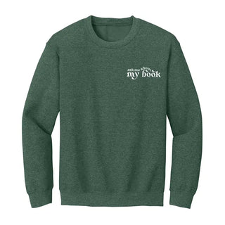 Ask Me About My Book Embroidered Sweatshirt