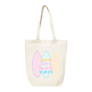 Sunny Days Canvas Tote