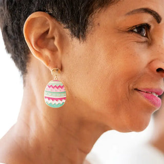 Egg-stra Special Earrings #VLJE2007-EGG