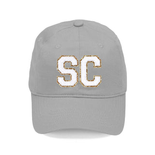 Creme SC Varsity Letter Grey Cap