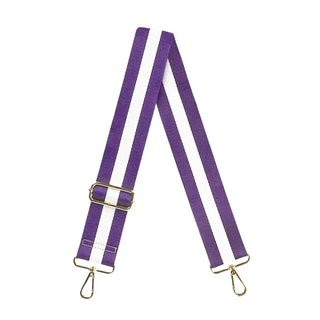 Purple Stripe Crossbody Strap #MNA109VL-STPUR
