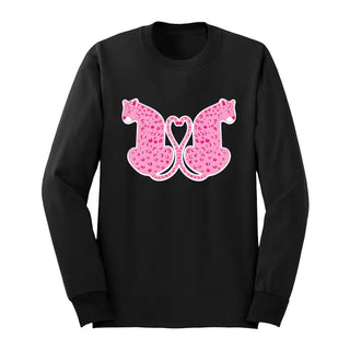 Cheetah Girl Long Sleeve Shirt #HPLS-BLKLG-CHTH24