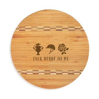 Talk Derby to Me Round Cutting Board