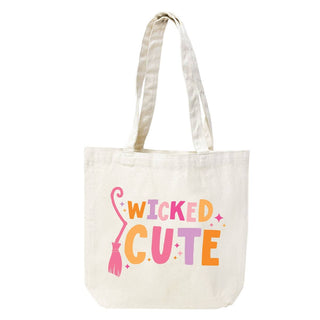 Wicked Cute Small Canvas Tote