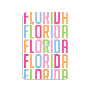 Florida Vacation Time Keepsake Card