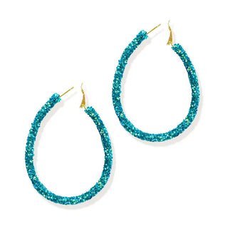 Aqua Demi Earrings #VLJE2110-AQ